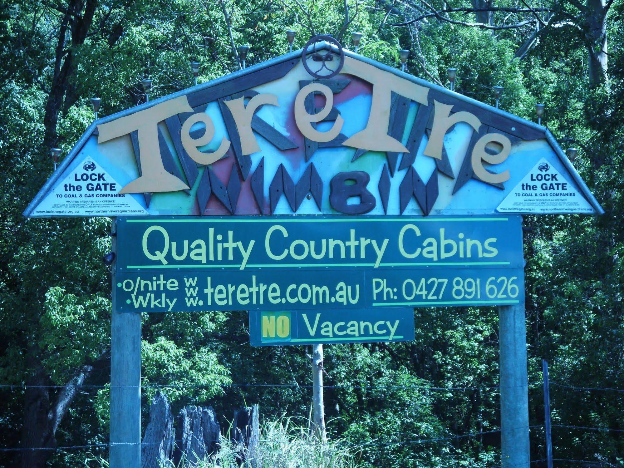 Willa Teretre Cabins Nimbin Zewnętrze zdjęcie